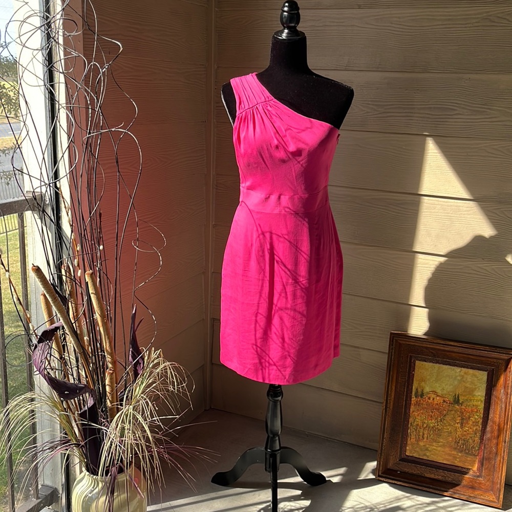 Banana Republic One Shoulder Dress. Preowned